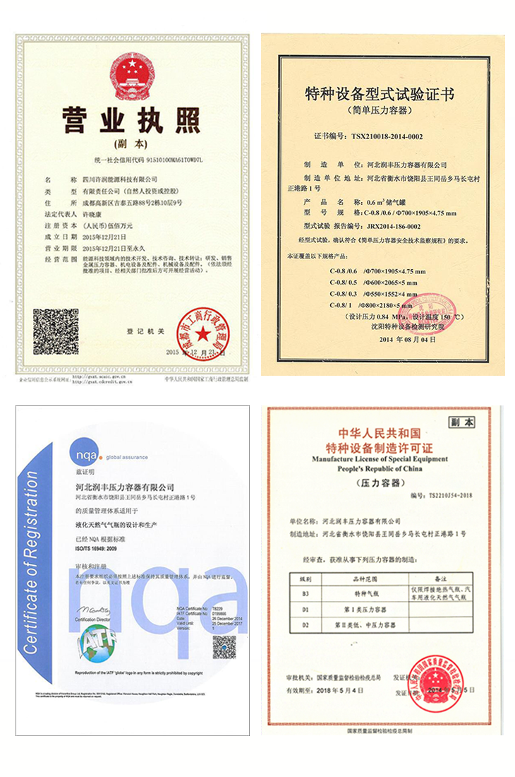 公司資質(zhì)